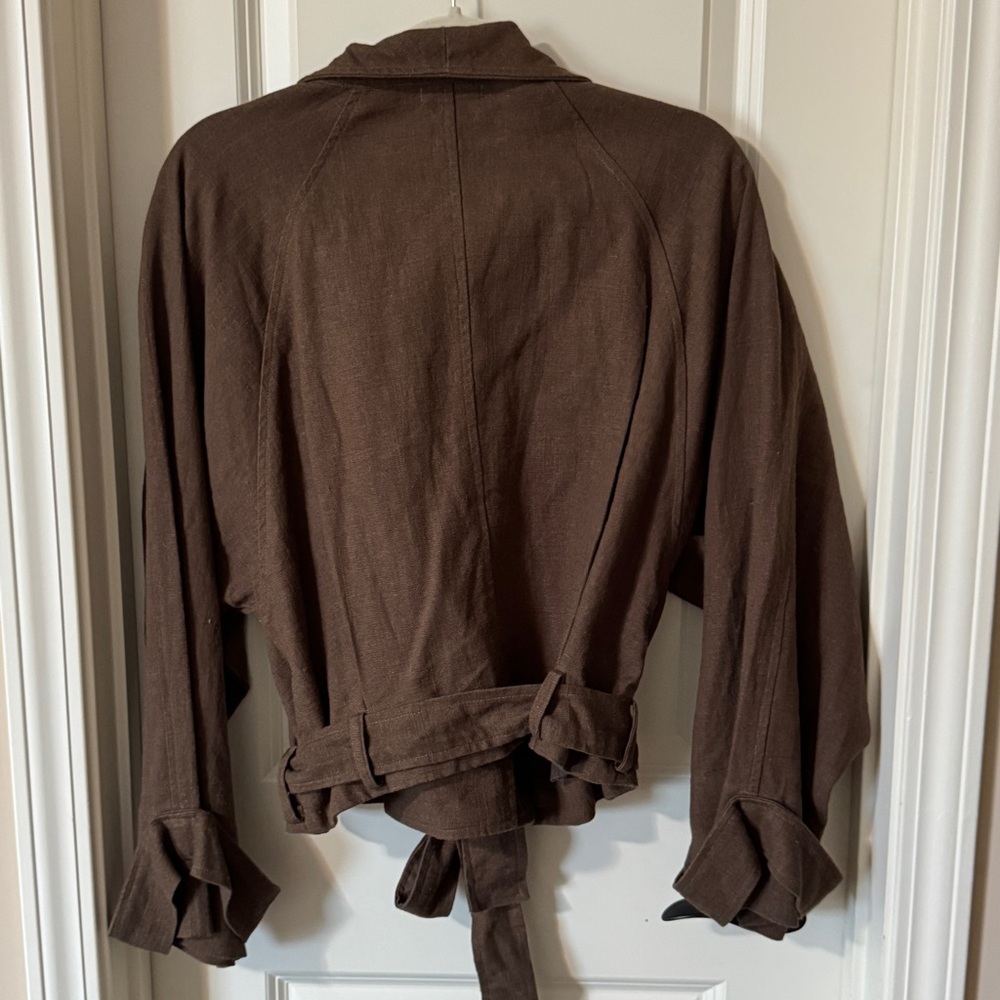 Yoli & Otis RARE Audie Wrap Linen Jacket - Picture 4 of 8
